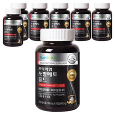뉴트리디데이 프리미엄 쏘팔메토 골드, 90정, 49.5g, 7개