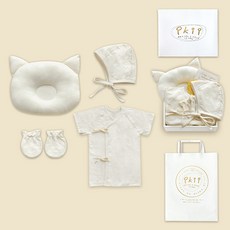 ikii 孩童短袖肚衣用品禮盒 4件組+禮物袋