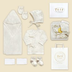 ikii 孩童長袖肚衣用品禮盒 7件組+禮物袋