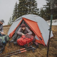 데카트론 자립형 돔 캠핑텐트 Trek500, 3인용