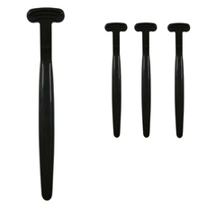 Dweetri深層清潔T型舌苔刷 黑色, 4個