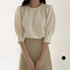 afinar 女款泡泡袖短袖上衣