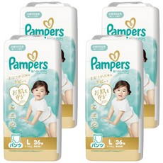 Pampers 幫寶適 日本境內版 尿布 褲型 9~14kg, L, 144片