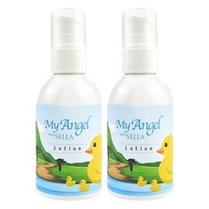 PLUS SELLA My Angel寶寶保濕身體乳液, 2瓶, 120ml