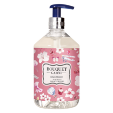 BOUQUET GARNI 沐浴乳 Cherry Blossom, 持香6小時以上, 溫和去角質及鎮靜保濕肌膚, 520ml, 1瓶