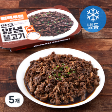 쿠캣 원팩 한우양념 불고기 (냉동), 300g, 5개