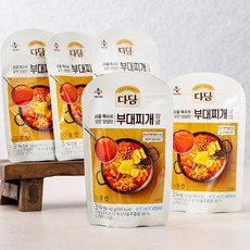 다담 부대찌개 양념, 140g, 5개