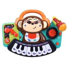 DJ猴子鍵盤鋼琴旋律玩具, 混色
