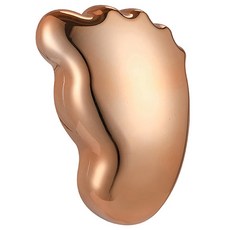 SINSIN SALON 可愛腳掌造型除腳皮器 金色, 1入, 1個