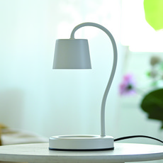 comet 香氛蠟燭暖燈+鹵素燈泡 2顆, 白色