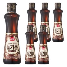 해표 참진한 들기름, 320ml, 6개
