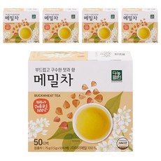 다농원 메밀차 구수한맛, 1.5g, 50개입, 5개