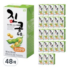 남양유업 진콩 두유, 190ml, 48개