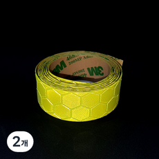 3M Scotchlite Salzmann 3M Scotchlite 蜂巢反光膠帶, 2個