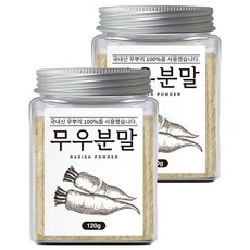 GOODHERB 韓國產蘿蔔粉, 120g, 2個