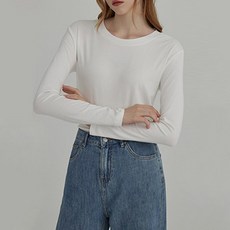 루나걸 여성용 슬라우 라운드 티 L24FT080814