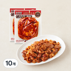 품애복 1등급 생오리 불고기 고추장맛, 200g, 10개