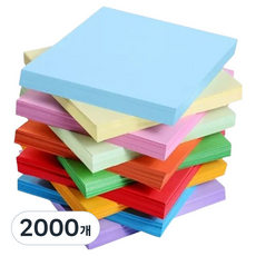 生活智慧 紙鶴摺紙 色紙, 2000個, 10色