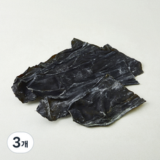 주일 무결점 해풍맞은 완도 다시마 뿌리, 3개, 500g
