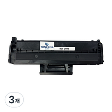 토너피아 삼성 호환토너 대용량 MLT-D111S, Black, 3개