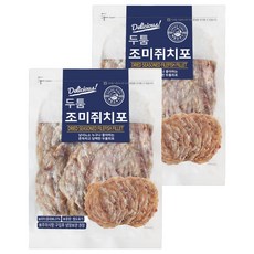 해맑은푸드 두툼 조미쥐치포, 350g, 2개
