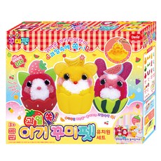 David Toy 水果寶寶酷米寵物幼稚園套組, 混合顏色, 1個