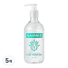 나이미 알로에 베라 젤, 300ml, 5개