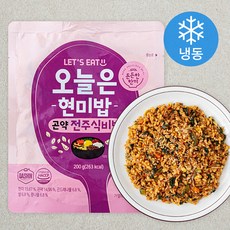 다신 오늘은 현미밥 곤약 전주식비빔 (냉동), 200g, 1개