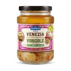 Fontana 辣椒香蒜橄欖油蛤蠣風味義大利麵醬, 430g, 1罐