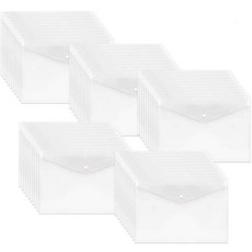 GAPANG 透明塑料公文包, A4, 50個