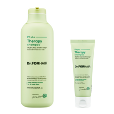 Dr.FORHAIR 草本控油洗髮乳組，恢復頭皮環境，注入活力, 570ml, 1組
