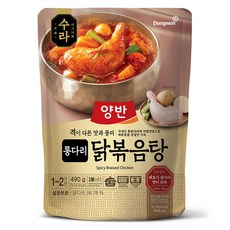 양반 수라 통다리 닭볶음탕, 490g, 1개