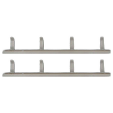 E.dot 抽拉縫隙伸縮四連勾 24.5 x 3.8 x 3cm, 白色, 2個