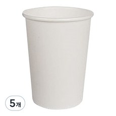 Bonggu流通 素色外帶紙杯 240ml, 100入, 5個
