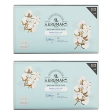 Herbmary 1848 Sensitive 乾衣香氛紙 纖維柔軟劑 棉花香 正裝, 120入, 2個