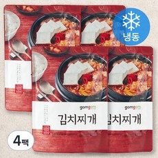 곰곰 김치찌개 (냉동), 500g, 4팩