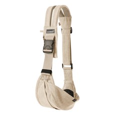 GOOSEKET 單肩嬰幼兒背帶, 米色