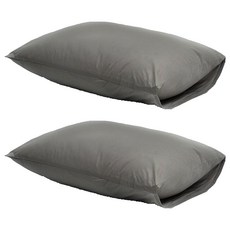 파르페by알레르망 국내 제조 데일리2 자루베개커버 솜포함, 차콜, 2개