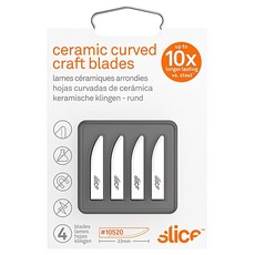 slice 陶瓷筆刀替刃 圓弧型 4入, 1組