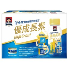 QUAKER 桂格 優成長素 即飲配方, 235ml, 6瓶