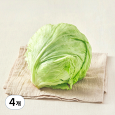 친환경 양상추, 1개입, 4개