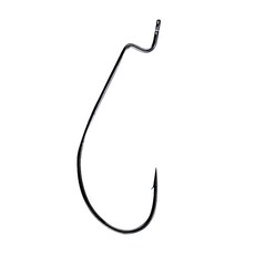 VARIVAS Nogales 限量 輕磅數 寬腹 曲柄鉤 ライトクラス 細鉤骨 軟蟲 路亞 根魚 BASS #1(0.72mm), 1個