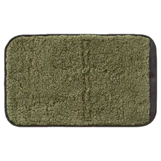 Sagaform 毛絨戶外坐墊, 軍綠色, 50 x 30cm