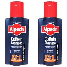 Alpecin 咖啡因洗髮露 C1 強健髮根 活絡頭皮 豐盈髮絲 德國製造, 250ml, 2瓶