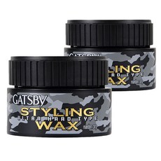 GATSBy 超強定型髮蠟, 80g, 2個
