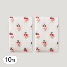 sosomoso 沐浴巾, 櫻桃, 10個, 1入