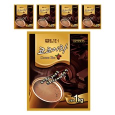 Damtuh 丹特 即溶可可粉, 1kg, 1包, 5包