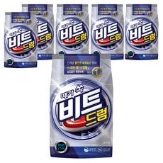 비트 분말세제 드럼용 리필, 2.5kg, 6개