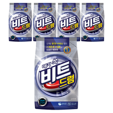 비트 때가 쏙 드럼용 분말세제 본품, 2.5kg, 1개입, 5개