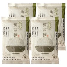 自在食刻 烏冬蒟蒻麵, 200g, 4包